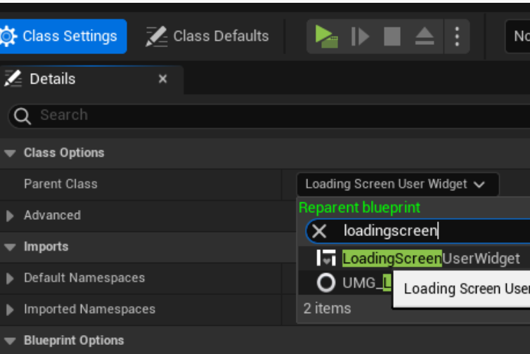 Configure UMG4